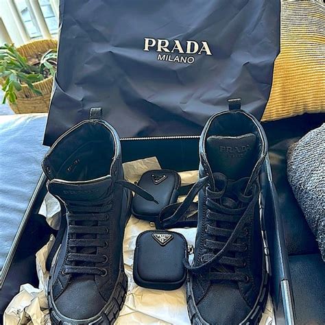 prada pouch deal|prada pouch sneakers.